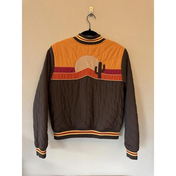 Classic Rock Couture Sonoran Sunrise Bomber Jacket Unisex Medium Womens Mens - Picture 1 of 6